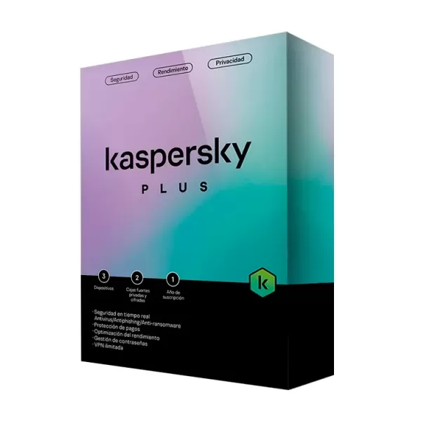 ANTIVIRUS KASPERSKY PLUS 3PC 1 ANO KL1042D5CFS 2