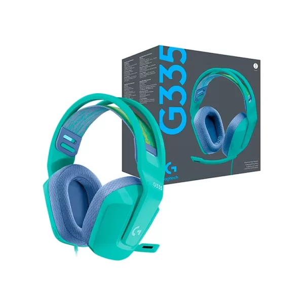AUDIFONO GAMER LOGITECH G335 CON MICROFONO MINT (981-001023) AUDIFONO GAMER LOGITECH G335 CON MICROFONO MINT 981 001023 7