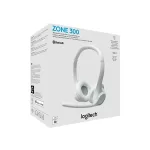 AUDIFONO INALAMBRICO LOGITECH ZONE 300 BLUETOOTH WHITE (981-001416) 4 AUDIFONO INALAMBRICO LOGITECH ZONE 300 BLUETOOTH WHITE (981-001416)++++