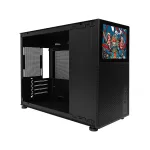 CASE GAMER 1ST PLAYER MI6-EV MIKU BLACK CON PANTALLA 8 LCD IPS USB 3.0 S-FUENTE+++