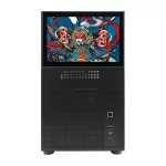 CASE GAMER 1ST PLAYER MI6-EV MIKU BLACK CON PANTALLA 8 LCD IPS USB 3.0 S-FUENTE+