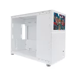 CASE GAMER 1ST PLAYER MI6-EV MIKU WHITE CON PANTALLA 8 LCD IPS USB 3.0 S-FUENTE