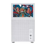 CASE GAMER 1ST PLAYER MI6-EV MIKU WHITE CON PANTALLA 8 LCD IPS USB 3.0 S-FUENTE++