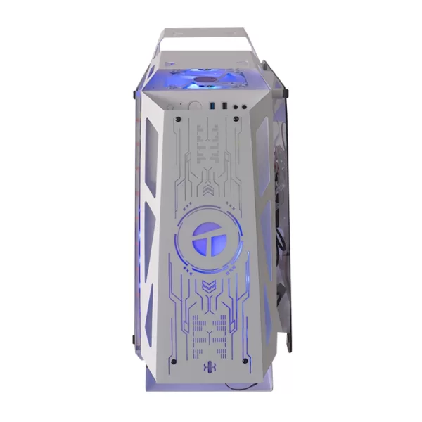CASE GAMER TEROS WHITE USB 3.0 ARGB TE 1311G S FUENTE 1