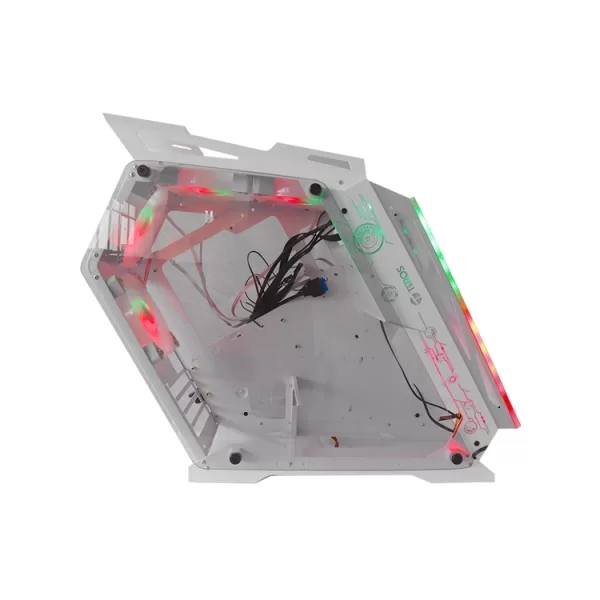 CASE GAMER TEROS WHITE USB 3.0 ARGB TE 1311G S FUENTE 2
