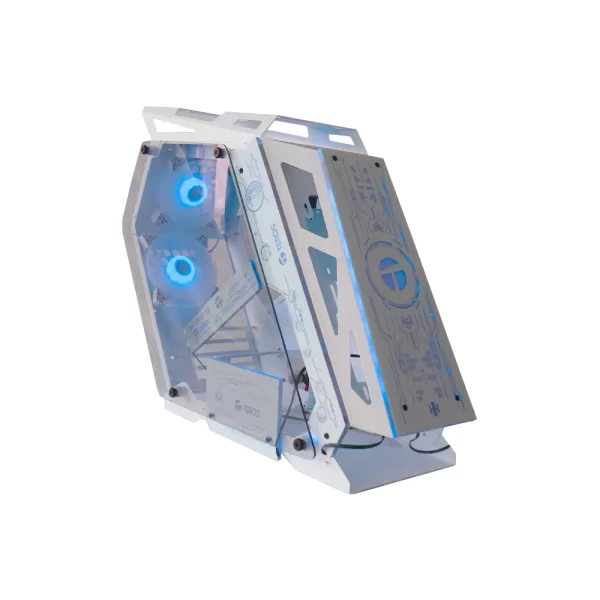 CASE GAMER TEROS WHITE USB 3.0 ARGB TE 1311G S FUENTE
