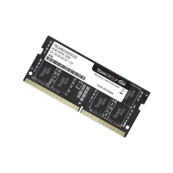 DDR4 DE 8GB TEAMGROUP SODIMM 3200MHZ TED48G3200C22 S01 LAPTOP 4