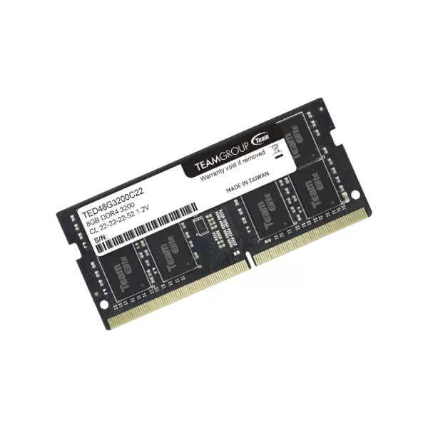 DDR4 DE 8GB TEAMGROUP SODIMM 3200MHZ TED48G3200C22 S01 LAPTOP 6