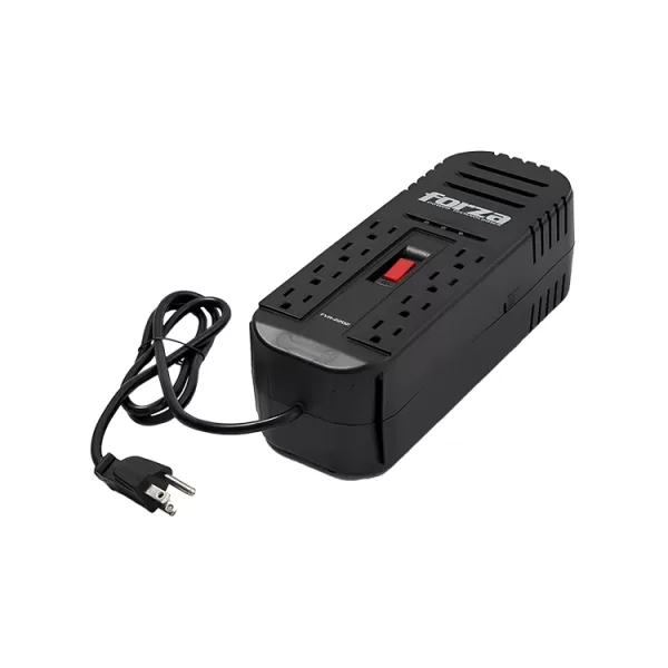 ESTABILIZADOR FORZA 2200VA FVR 2202 1100W 8 TOMAS 220V 1