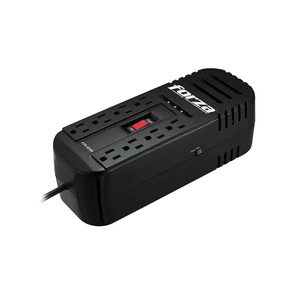 ESTABILIZADOR FORZA 2200VA FVR 2202 1100W 8 TOMAS 220V 2