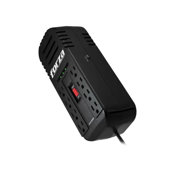 ESTABILIZADOR FORZA 2200VA FVR 2202 1100W 8 TOMAS 220V 3