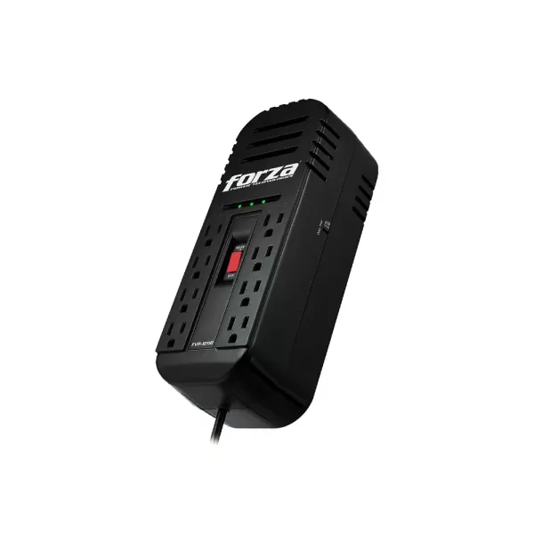 ESTABILIZADOR FORZA 2200VA FVR 2202 1100W 8 TOMAS 220V