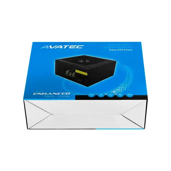 FUENTE DE PODER AVATEC 350W REAL PSA PFH350W 3