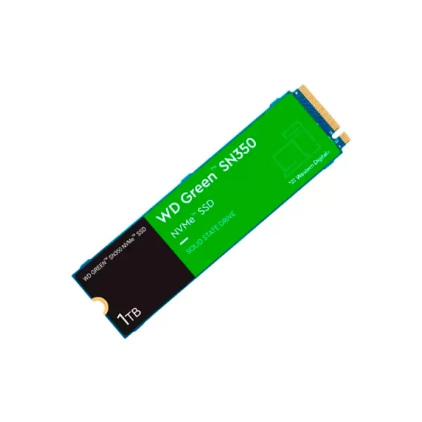 HD SOLIDO WESTERN DIGITAL 1 TB M2 NVME GREEN SN350 WDS100T2G0C 1