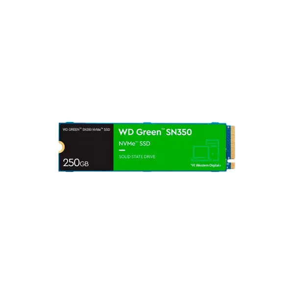 HD SOLIDO WESTERN DIGITAL 250GB M2 NVME GREEN SN350 (WDS250G2G0C) HD SOLIDO WESTERN DIGITAL 250GB M2 NVME GREEN SN350 WDS250G2G0C