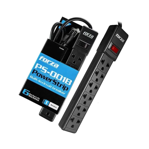 SUPRESOR DE PICOS FORZA 6 TOMAS PS 001B 5