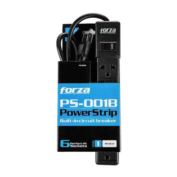 SUPRESOR DE PICOS FORZA 6 TOMAS PS 001B 8