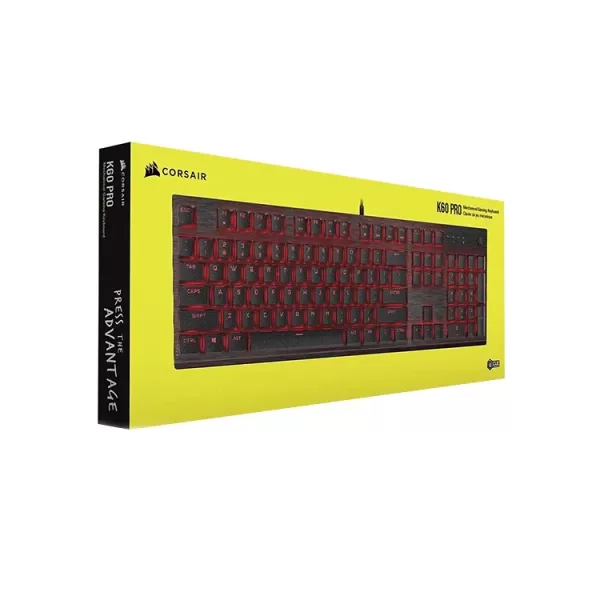 TECLADO MECANICO CORSAIR K60 PRO CHERRY MV RED(CH-910D029-SP+++ TECLADO MECANICO CORSAIR K60 PRO CHERRY MV REDCH 910D029 SP 2