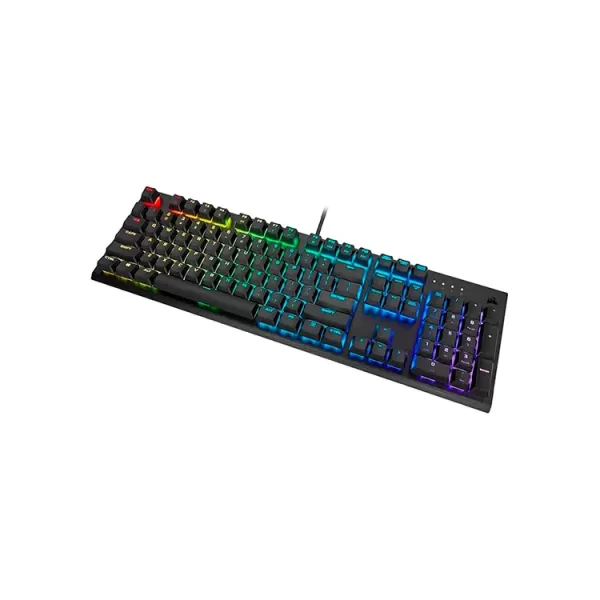 TECLADO MECANICO CORSAIR K60 RGB PRO CHERRY MX LOW PROFILE SPEED CH 910D018 NA
