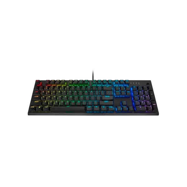 TECLADO MECANICO CORSAIR K60 RGB PRO CHERRY MX LOW PROFILE SPEED CH 910D018 NA 1 2