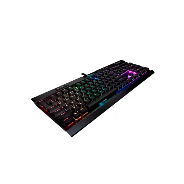 TECLADO MECANICO CORSAIR K70 RGB MK.2 RAPIDFIRE CHERRY MX LOW PROFILE SPEED CH 9109018 SP 1