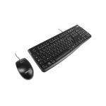 KIT TECLADO Y MOUSE LOGITECH MK120 (ALAMBRICO) 5 TECLADO Y MOUSE LOGITECH MK120 USB BLACK+++