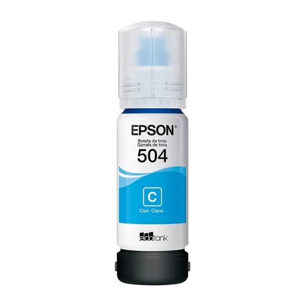 TINTA EPSON T504 CIAN (T504220-AL) TINTA EPSON T504 CIAN T504220 AL 2