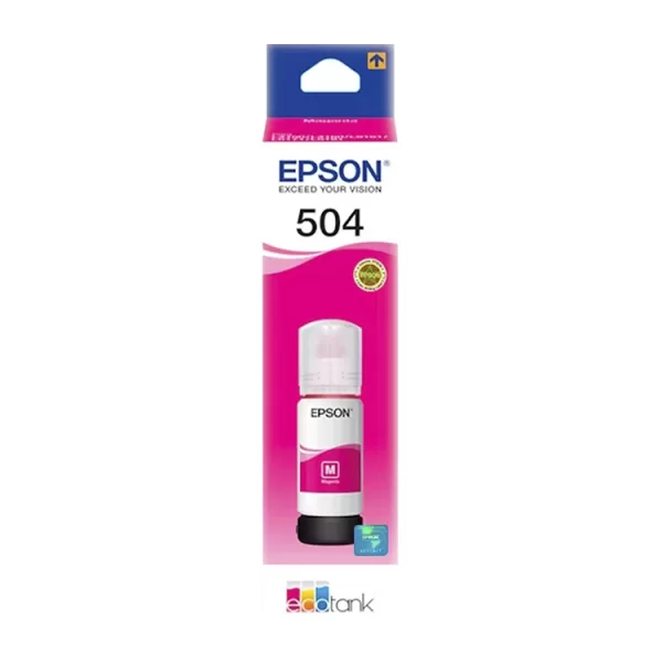 TINTA EPSON T504 MAGENTA (T504320-AL)+ TINTA EPSON T504 MAGENTA T504320 AL 1