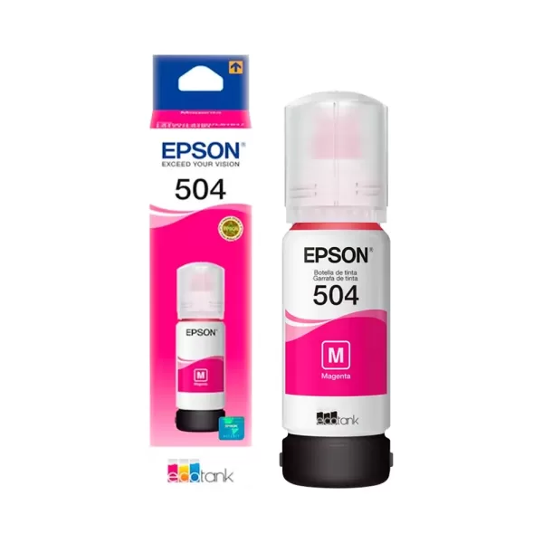 TINTA EPSON T504 MAGENTA (T504320-AL) TINTA EPSON T504 MAGENTA T504320 AL