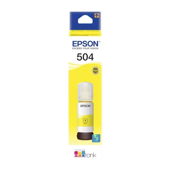 TINTA EPSON T504 YELLOW (T504420-AL)+ TINTA EPSON T504 YELLOW T504420 AL 1