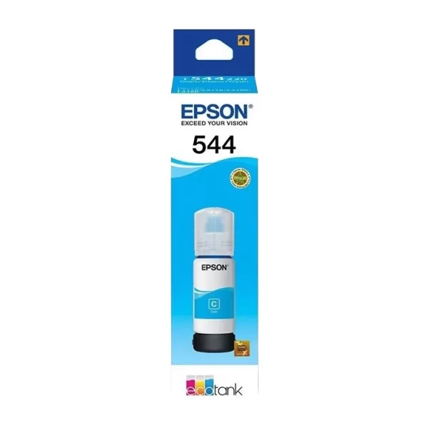 TINTA EPSON T544 CIAN (T544220-AL)+ TINTA EPSON T544 CIAN T544220 AL 1