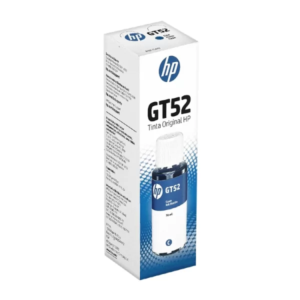 TINTA HP GT52 CYAN (M0H54AL) 8000P TINTA HP GT52 CYAN M0H54AL 8000P 1