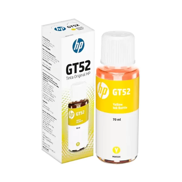 TINTA HP GT52 YELLOW (M0H56AL) 8000P TINTA HP GT52 YELLOW M0H56AL 8000P