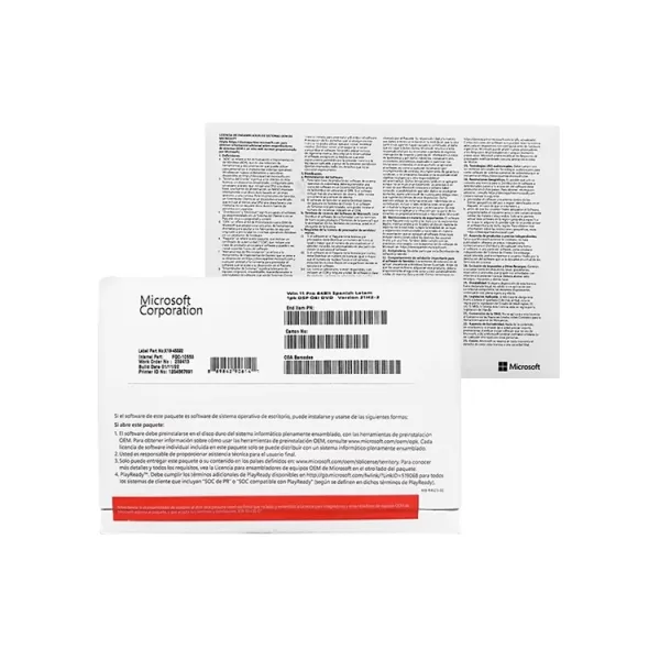 WINDOWS 11 PROFESIONAL 64BIT OEM ESPAÑOL (FQC-10553)+ WINDOWS 11 PROFESIONAL 64BIT OEM ESPANOL FQC 10553 3
