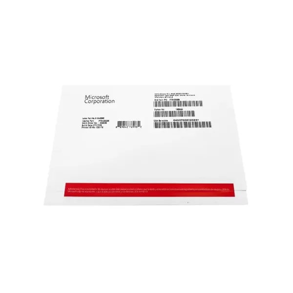 WINDOWS SERVER STANDARD 2022 64 BIT SPANISH OEM P73 08338 2 CAL USER 2022 2
