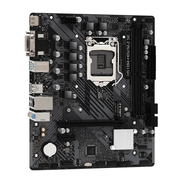 MB ASROCK H510M HDV M2 SE DDR4 (10VA 11VA) LGA 1200+ MB ASROCK H510M HDV M2 SE DDR4 10VA 11VA LGA 1200 3