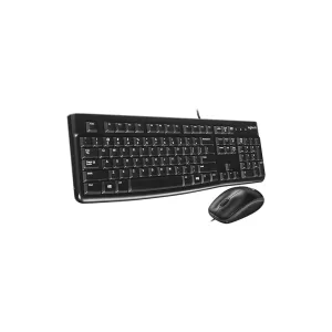 KIT TECLADO Y MOUSE LOGITECH MK120 (ALAMBRICO)