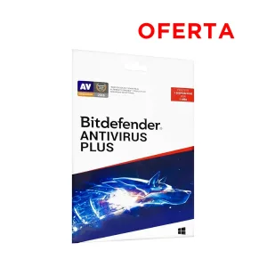 Mejores antivirus de 2026: Windows, Android, iOS y Mac 9 ANTIVIRUS BITDEFENDER PLUS 1PC 12 MESES (BLISTER) OFERTA