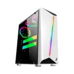 CASE GAMER 1ST PLAYER RAINBOW R3 WHITE USB 3.0 LED/ RGB SIN FUENTE 2 CASE GAMER 1ST PLAYER RAINBOW R3 WHITE USB 3.0 LED RGB SIN FUENTE