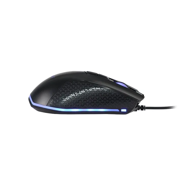 MOUSE GAMER TEROS 7 BOTONES RGB BLACK TE 1211G 1