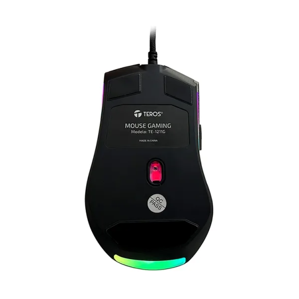 MOUSE GAMER TEROS 7 BOTONES RGB BLACK TE 1211G 3