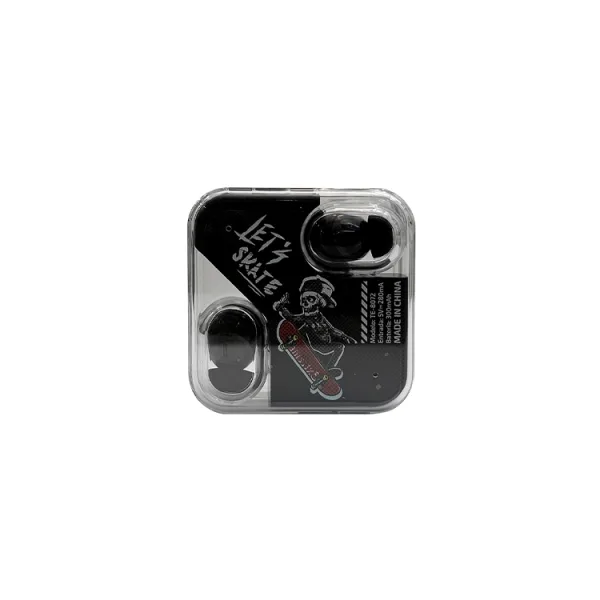 AUDIFONOS TEROS BLUETOOTH TWS TE 8072N NEGRO