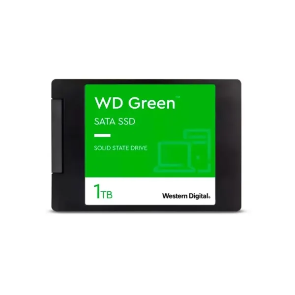 DISCO SOLIDO 1TB SATA WESTERN DIGITAL GREEN 2.5 WDS100T3G0A 1 2