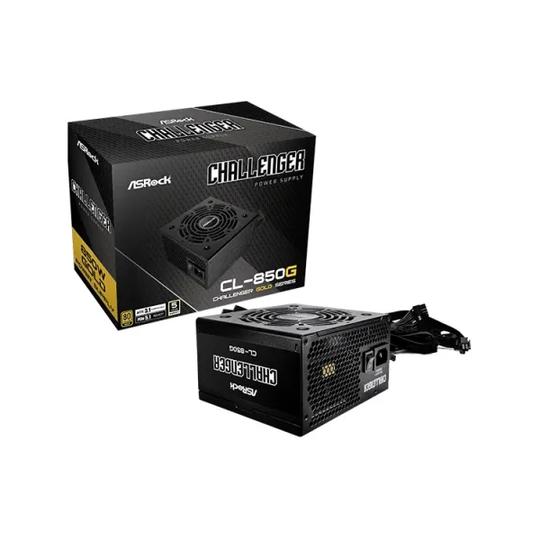 FUENTE DE PODER ASROCK 850W 80 PLUS GOLD (CL-850G)+ FUENTE DE PODER ASROCK 850W 80 PLUS GOLD CL 850G 1