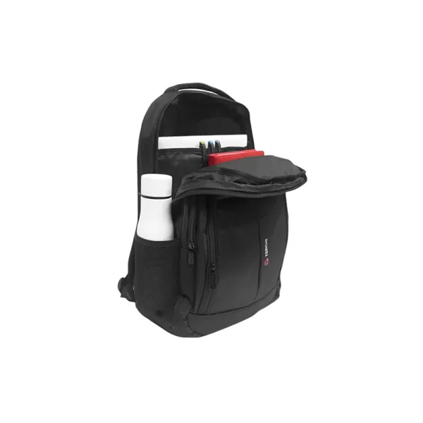 MOCHILA TEROS POLIESTER 15.6 NEGRO GRIS TE IDS18560 6