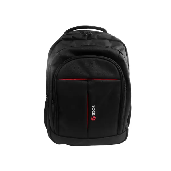 MOCHILA TEROS POLIESTER 15.6 NEGRO GRIS TE IDS18560