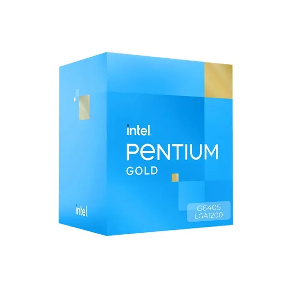 PROCESADOR INTEL PENTIUM GOLD G6405 4.1GHZ 4MB CACHE LGA1200