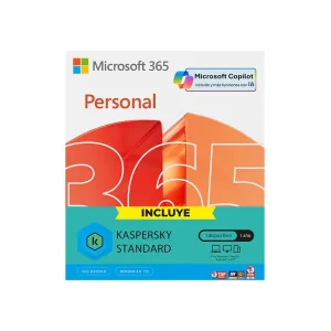 Licencias de software: ¿Qué tipos hay y cómo son los costes? 9 MICROSOFT 365 PERSONAL + KASPERSKY ESD FSK