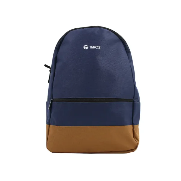 MOCHILA TEROS POLIESTER 15.6 AZULMARRON (TE-ACS9019) MOCHILA TEROS POLIESTER 15.6 AZULMARRON TE ACS9019
