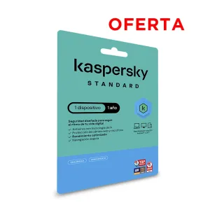 ANTIVIRUS KASPERSKY STANDARD 1PC 12MESES (KL1041DDAFS) OFERTA